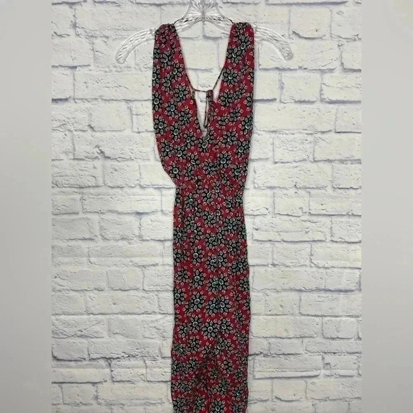 Asos Floral Halter Strappy Jumpsuit - Picture 3 of 9